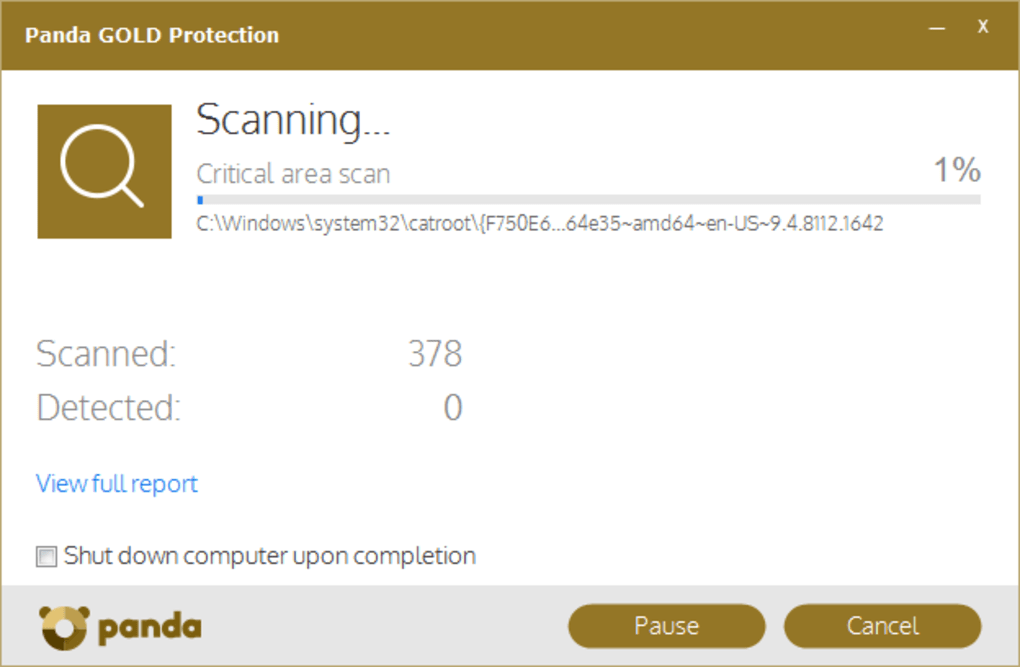 Panda Gold Protection Key 2016